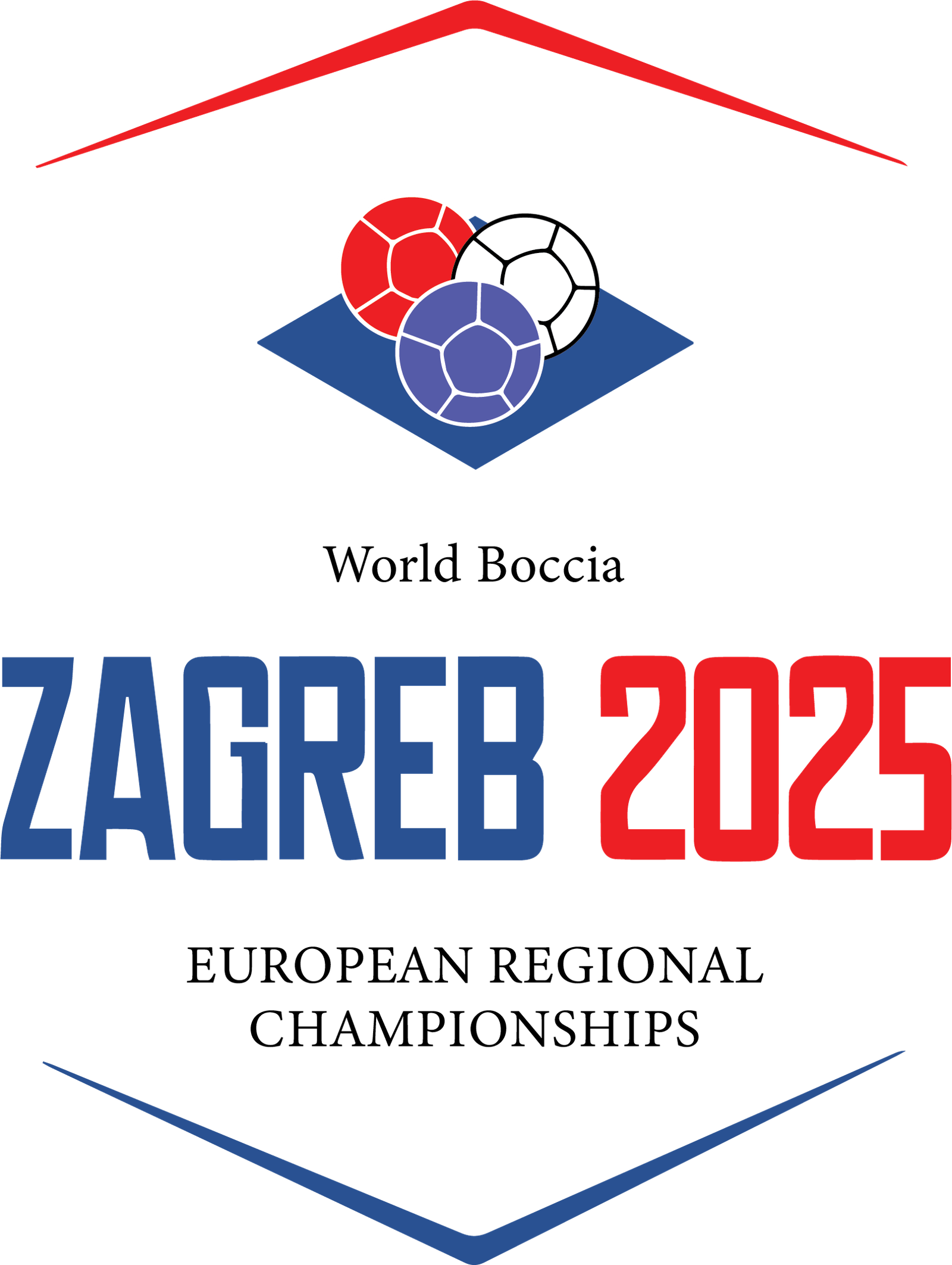 Zagreb 2025 official logo - color